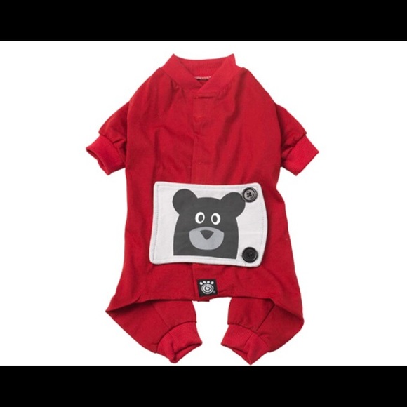 PET RAGEOUS 10203RLG Teddy Bear PJs - Picture 2 of 5